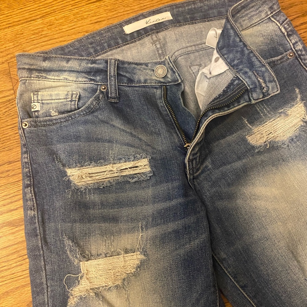 Mid- high raise destress pants - Picture 5 of 7